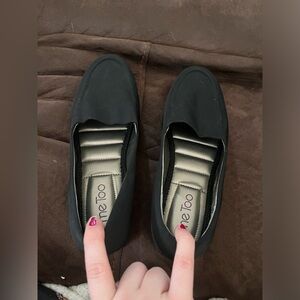 MeToo Black Flats